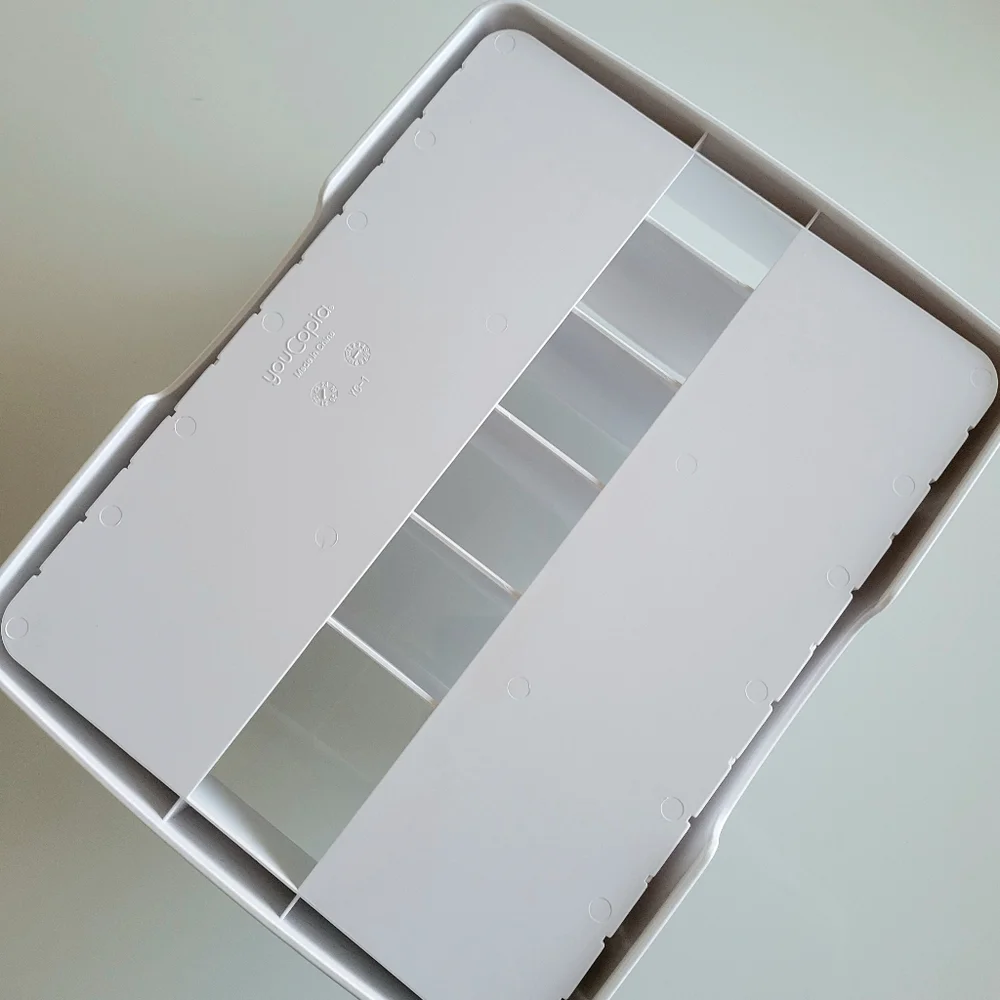 youCopia StoraLid Food Container Lid Organizer